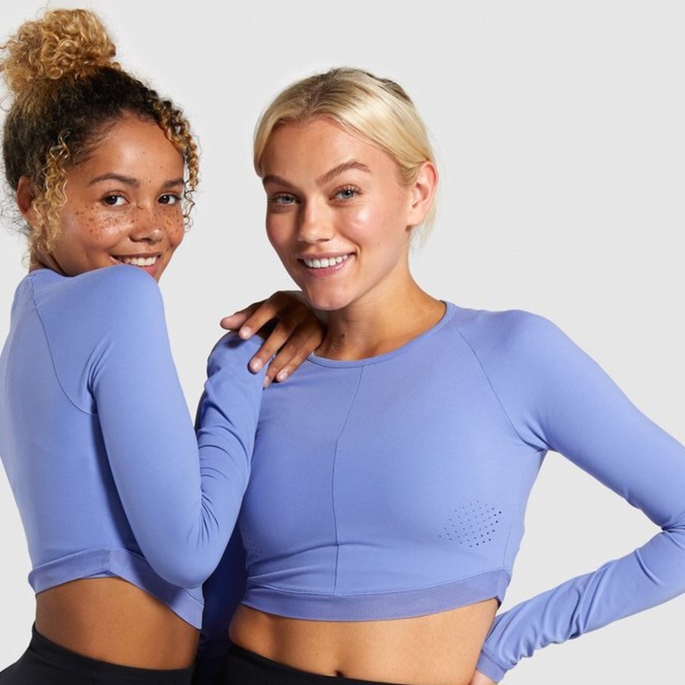 Gymshark x Whitney Simmons Blue long sleeve
